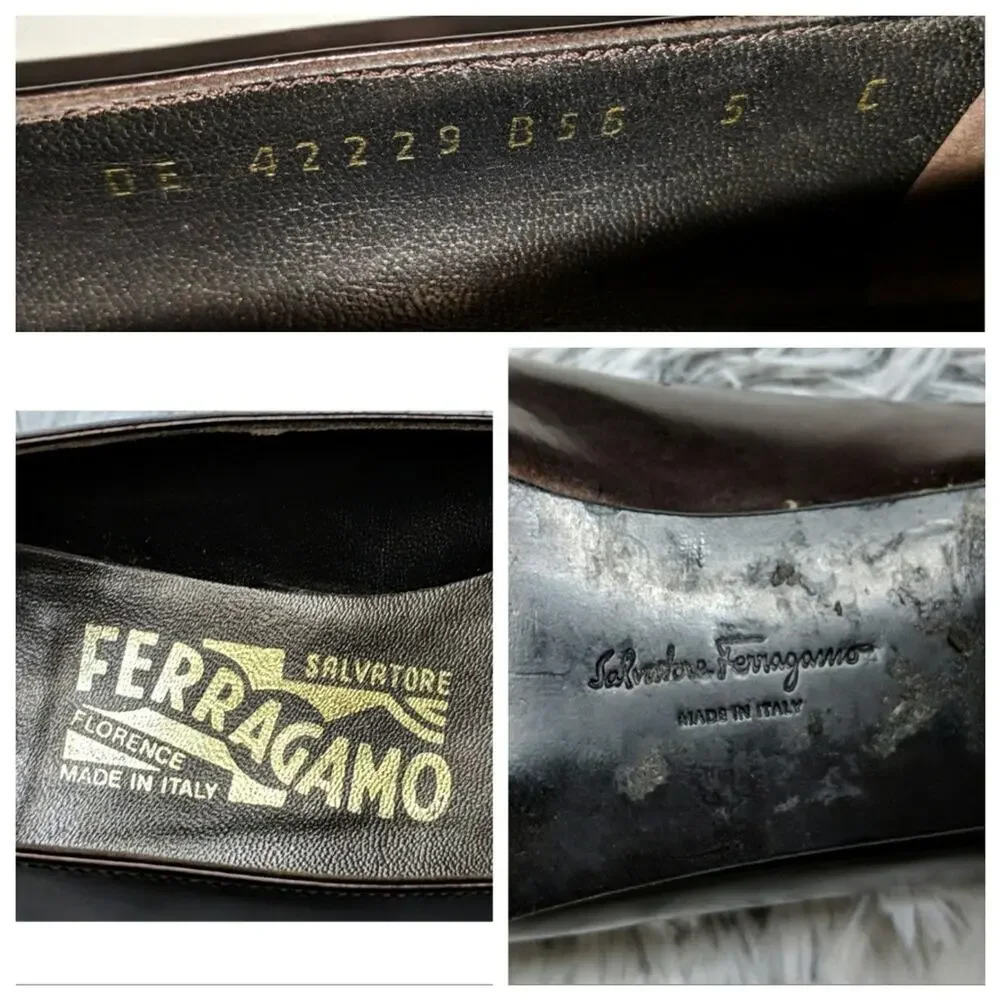 Salvatore Ferragamo Pumps/Heels - Size 5C